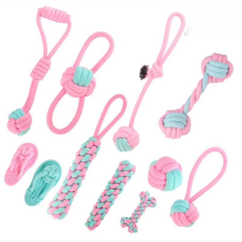 Indestructible Dog Chew Toy - JUSTINLAU Pet Toys Anti-bite Teeth Cleaning