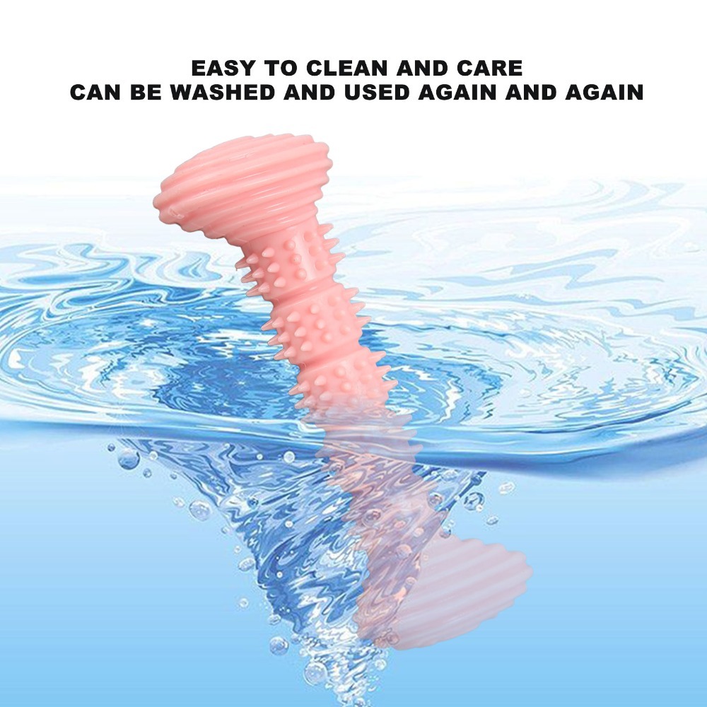 Rubber Treat Dispensing Dog Toy - TPR Compound Dog Chew Toy Flexible