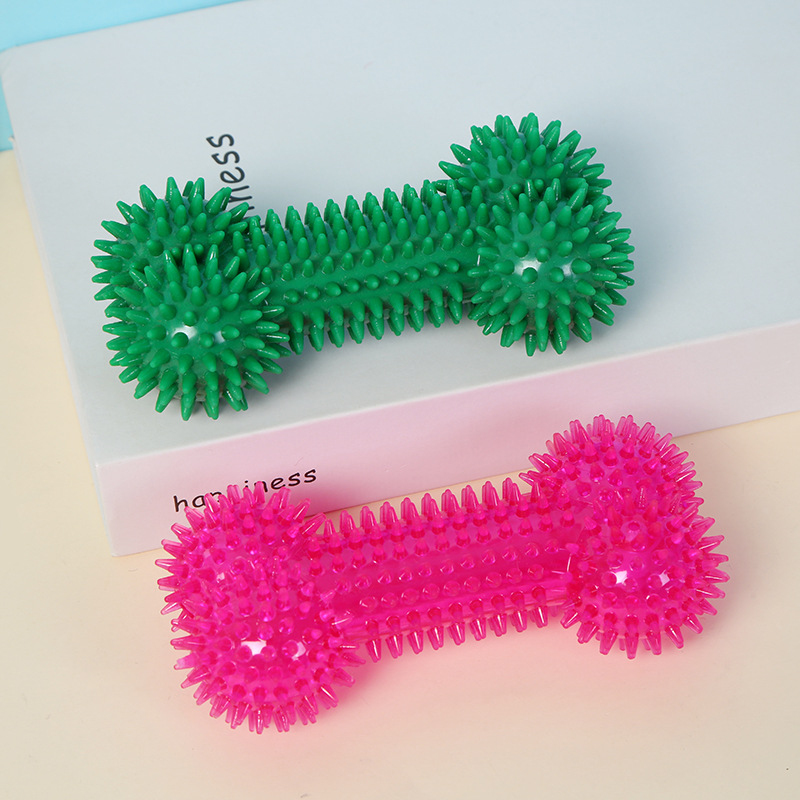 Pet Dog Chew Toy Bone-Shaped S - Interactive Squeaky Plush Dog Toy recension och pris