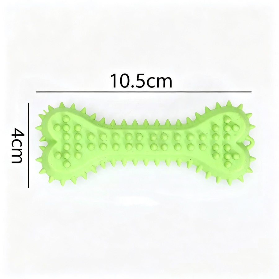3/6pcs Chew Toys  Dog Rubber T - Teeth Cleaning Dog Chew Bone recension och pris
