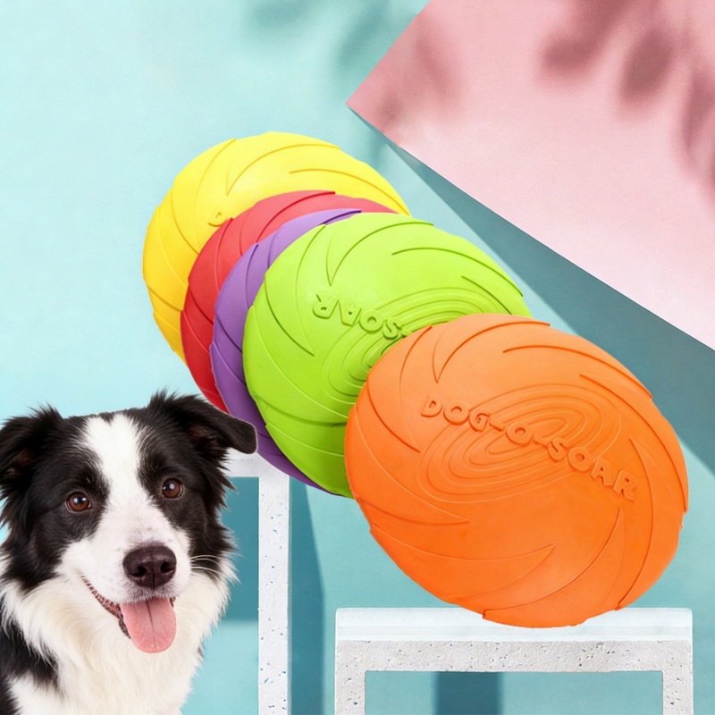 Interactive Silicone Flying Sa - Flying Disc Dog Training Toy recension och pris