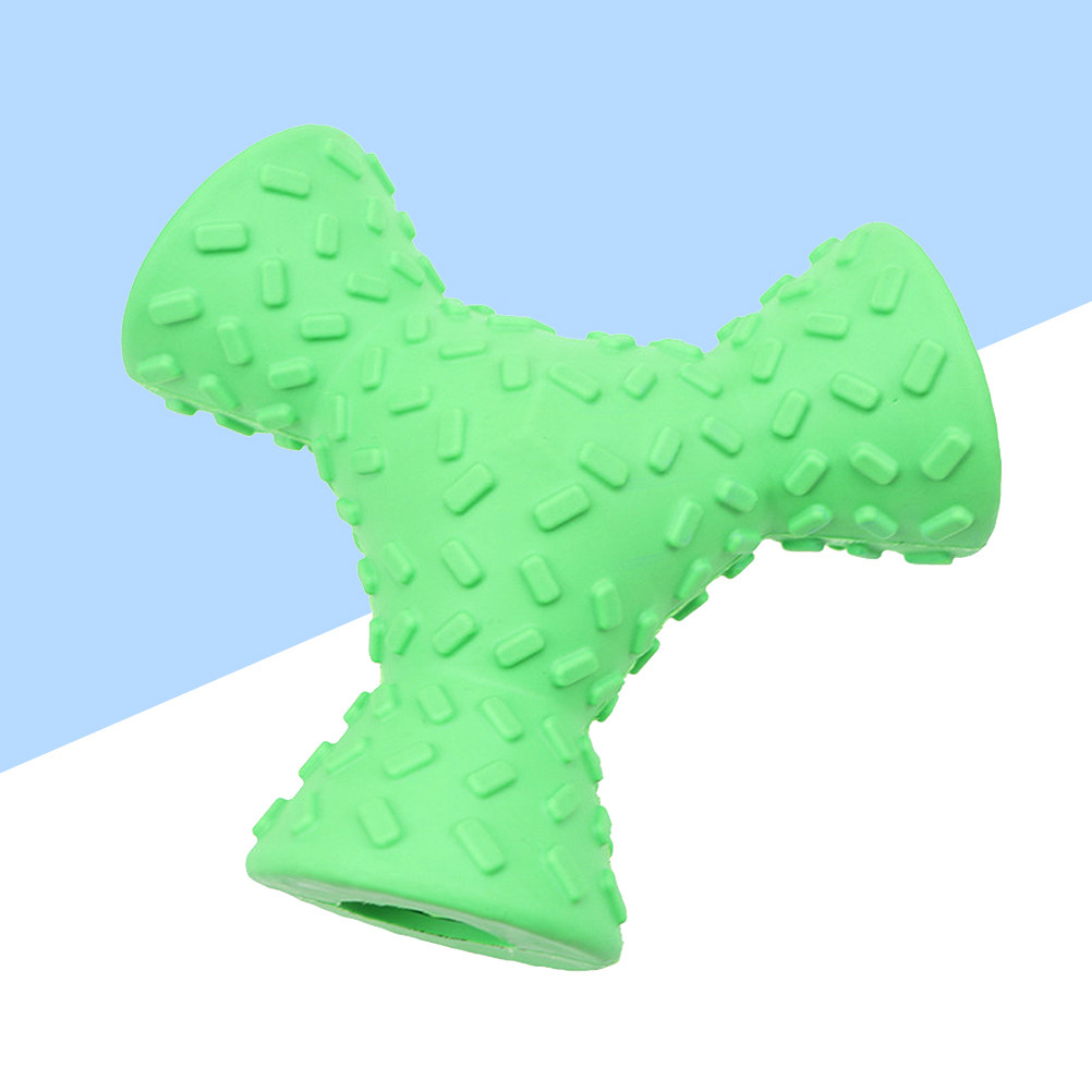 1Pcs Dog Chew Rubber Triangle  - Rubber Treat Dispensing Dog Toy recension och pris