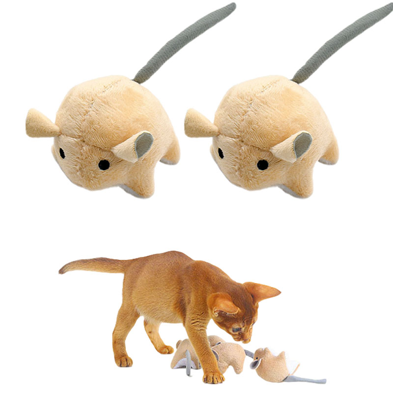 Plush Catnip Mice Toys For Cat - Catnip Interactive Plush Mouse recension och pris
