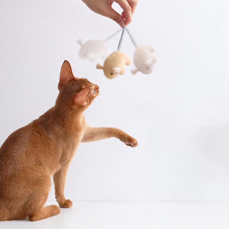 Plush Catnip Mice Toys For Cat - Catnip Interactive Plush Mouse recension och pris