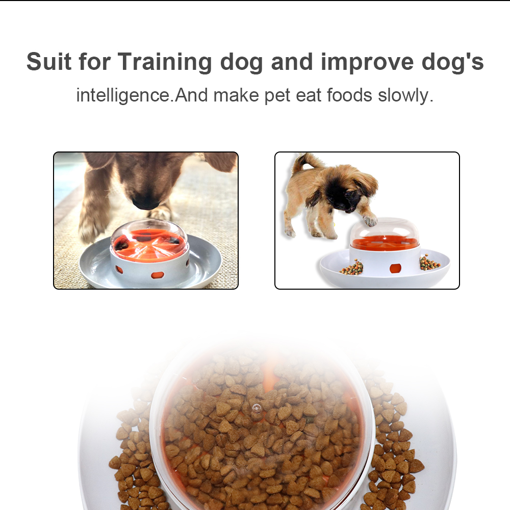 Pet UFO Dispenser Bowl Interac - Interactive Squeaky Plush Dog Toy recension och pris