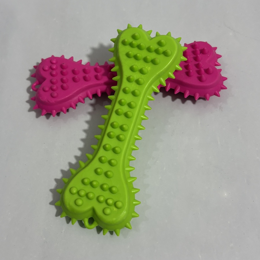 3/6pcs Chew Toys Dog Rubber To - Teeth Cleaning Dog Chew Bone recension och pris