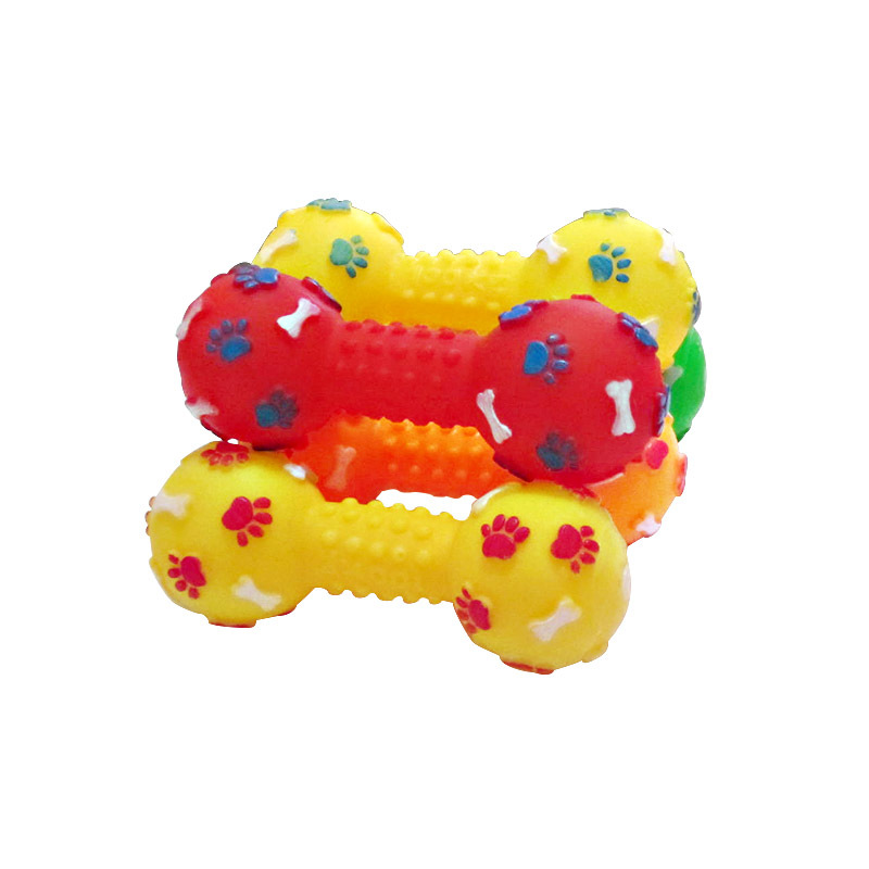 New Pet Dog Squeaky Toy - Dumb - Indestructible Dog Chew Toy recension och pris